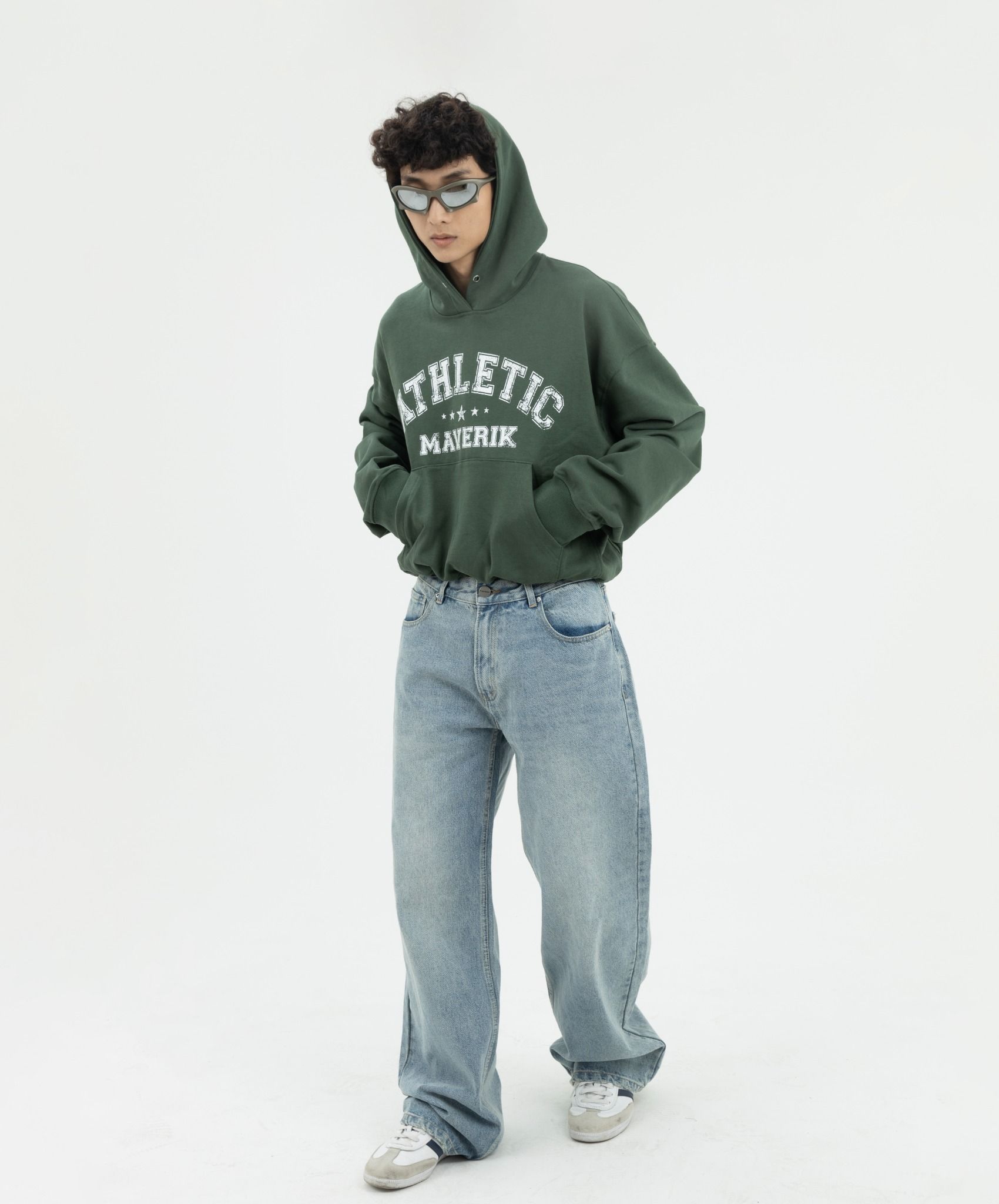 MVR ATHLETIC Hoodie ( Green )
