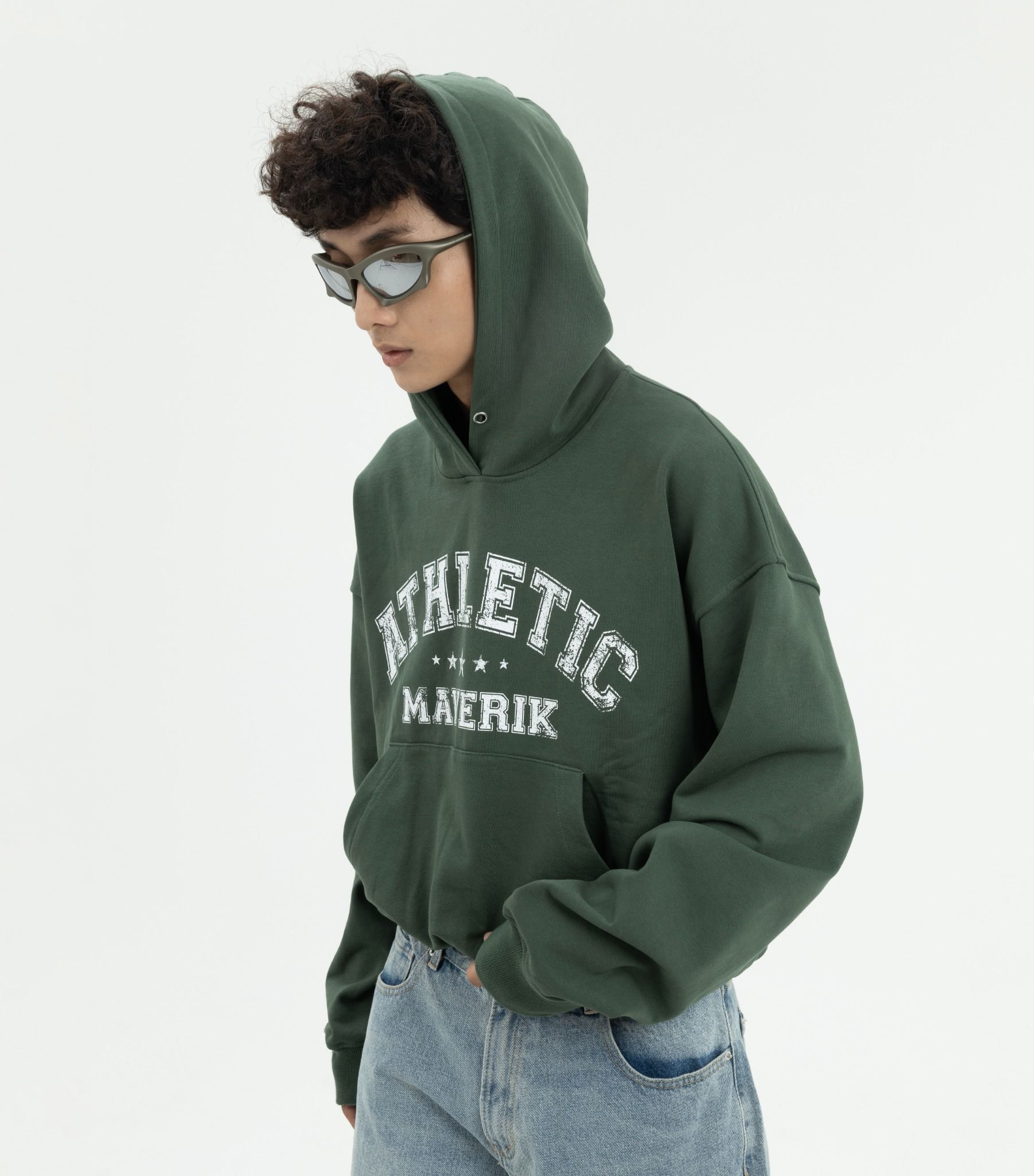  MVR ATHLETIC Hoodie ( Green ) 