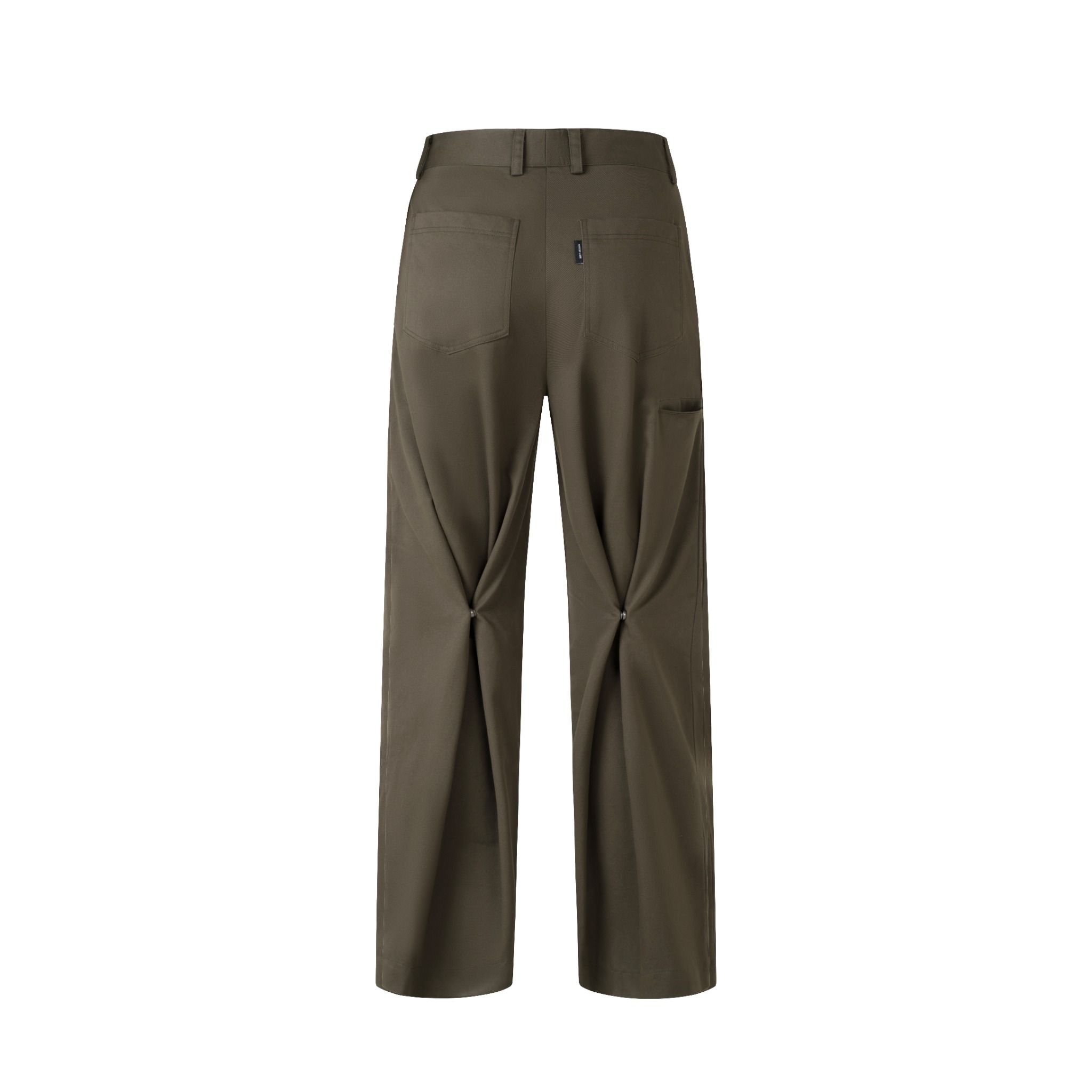 MAVERIK® “2 IN 1” PLEATED KAKI TWILL PANT ( OLIVE )