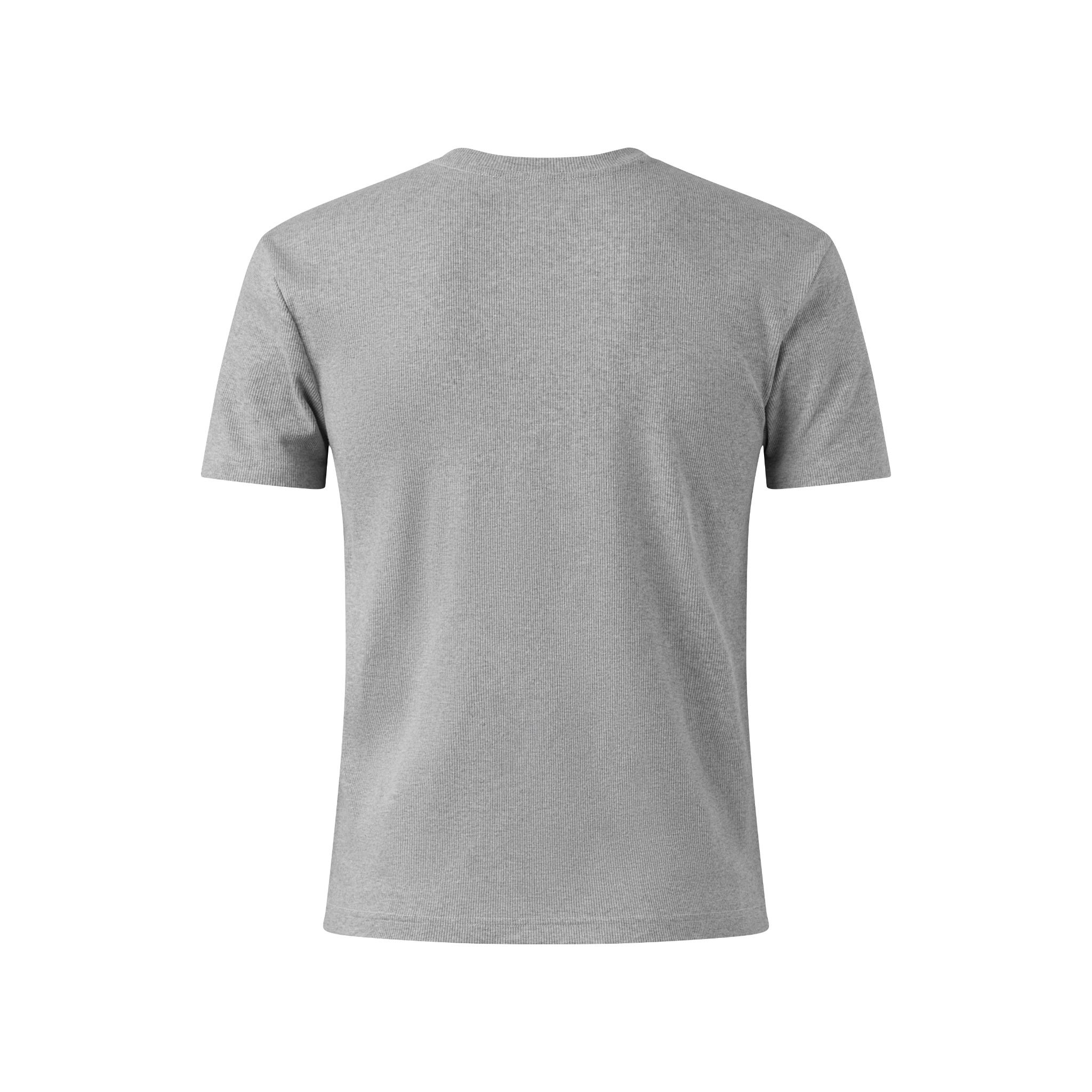 MAVERIK® SLIM FIT RIB T-SHIRT ( GREY )