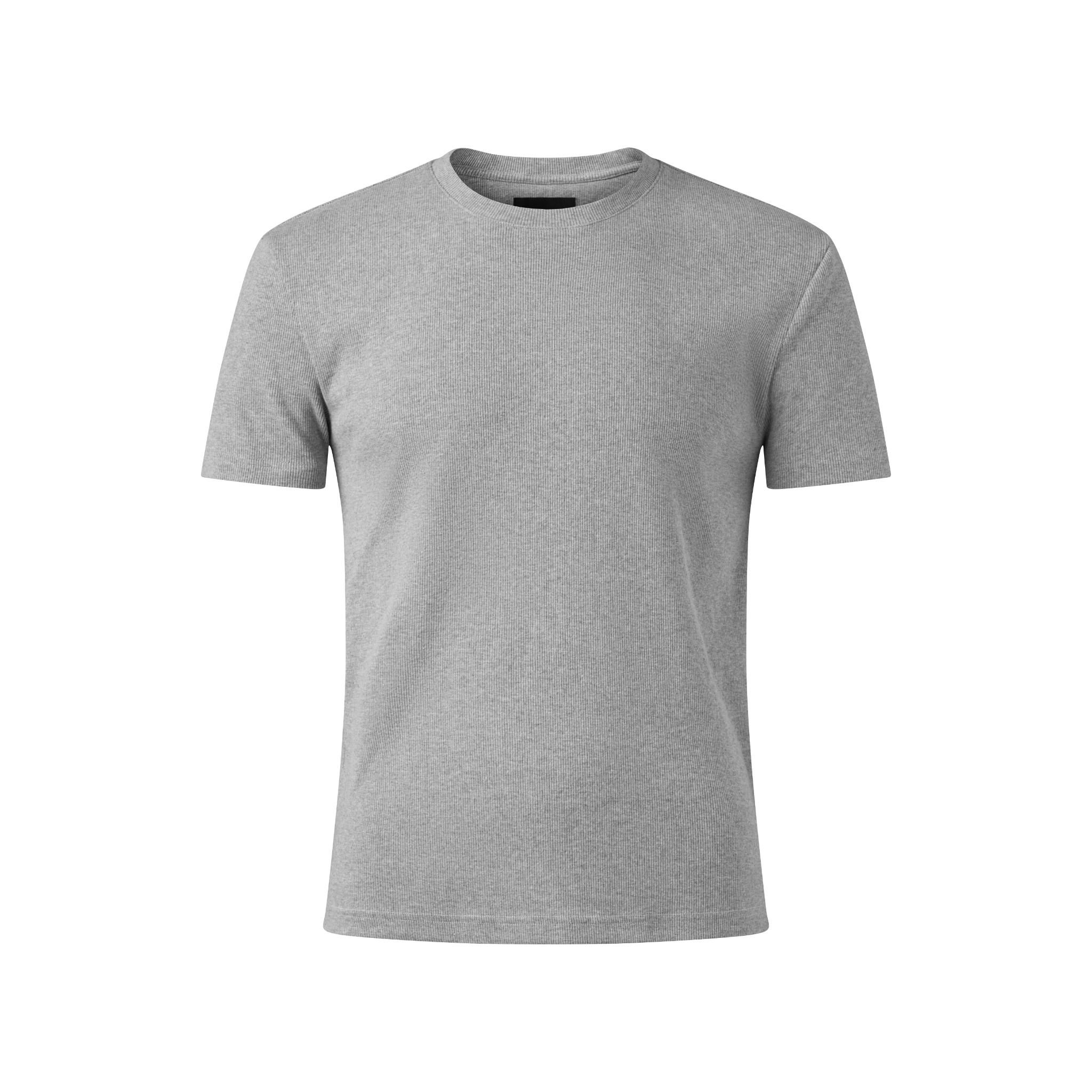 MAVERIK® SLIM FIT RIB T-SHIRT ( GREY )