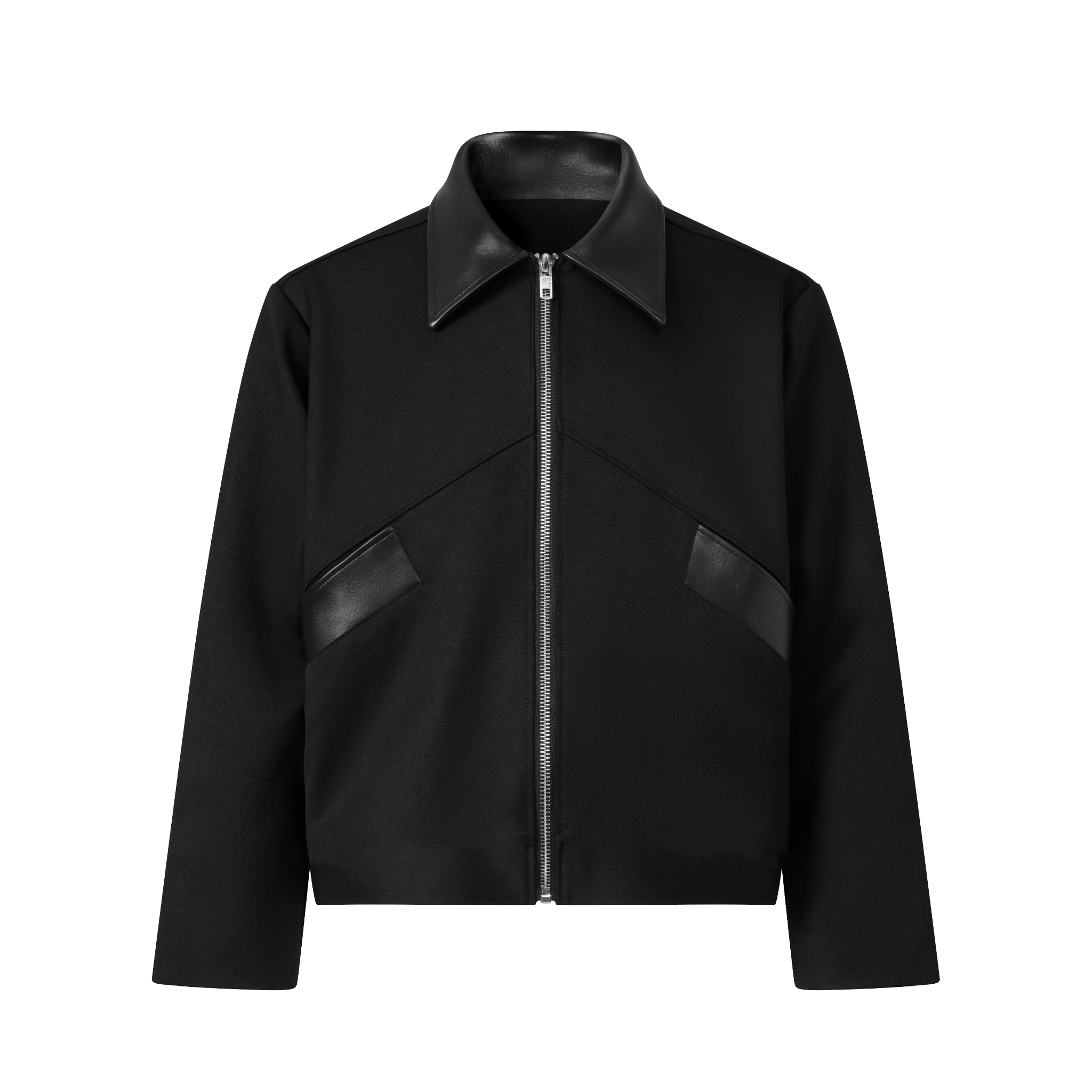 ALMV OVERLAP ZIP JACKET