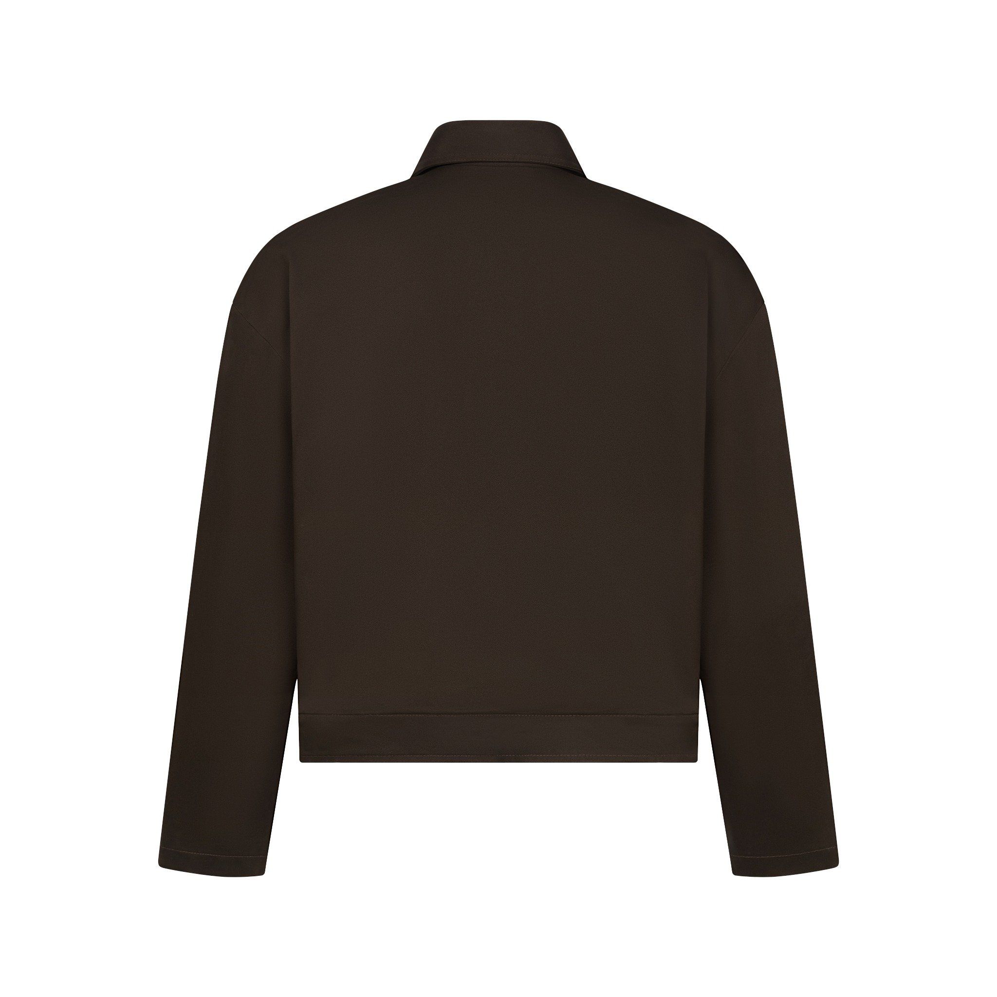 MAVERIK® KAKI TWILL BUTTON JACKET ( DARK MOCHA )