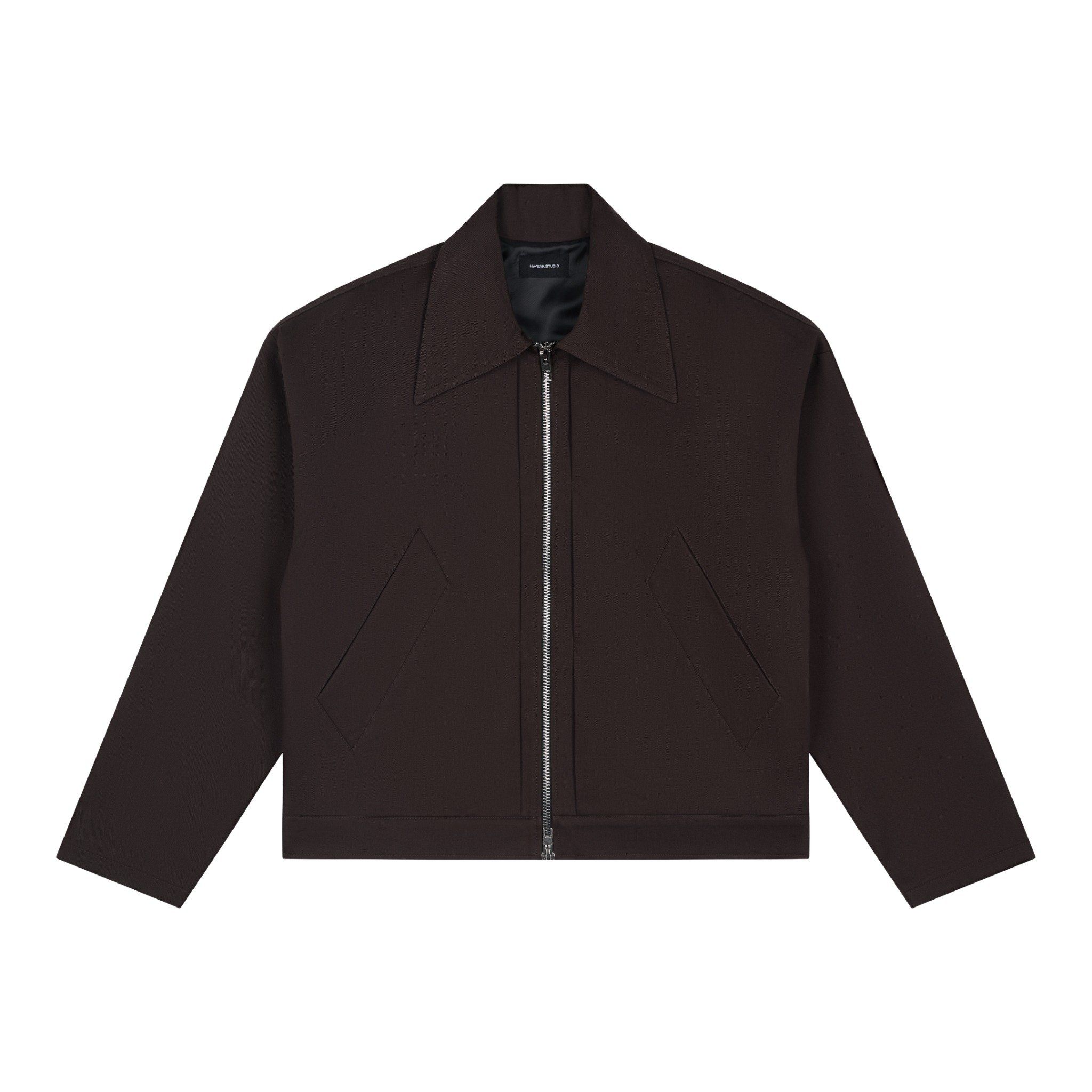 MAVERIK® KHAKI WORK JACKET ( CHOCOLATE )