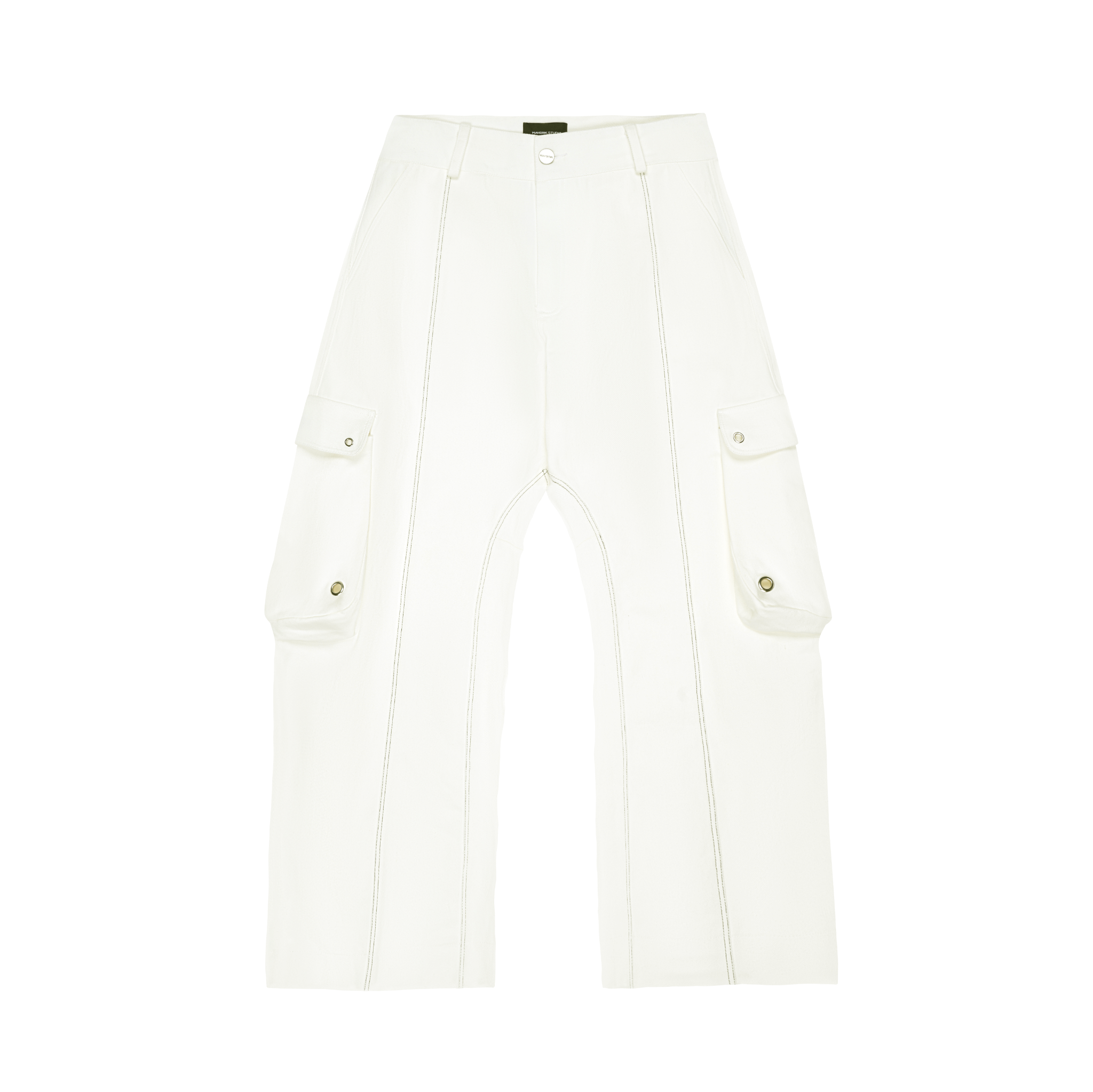 MAVERIK® BAGGY CARGO PANTS ( CREAM )