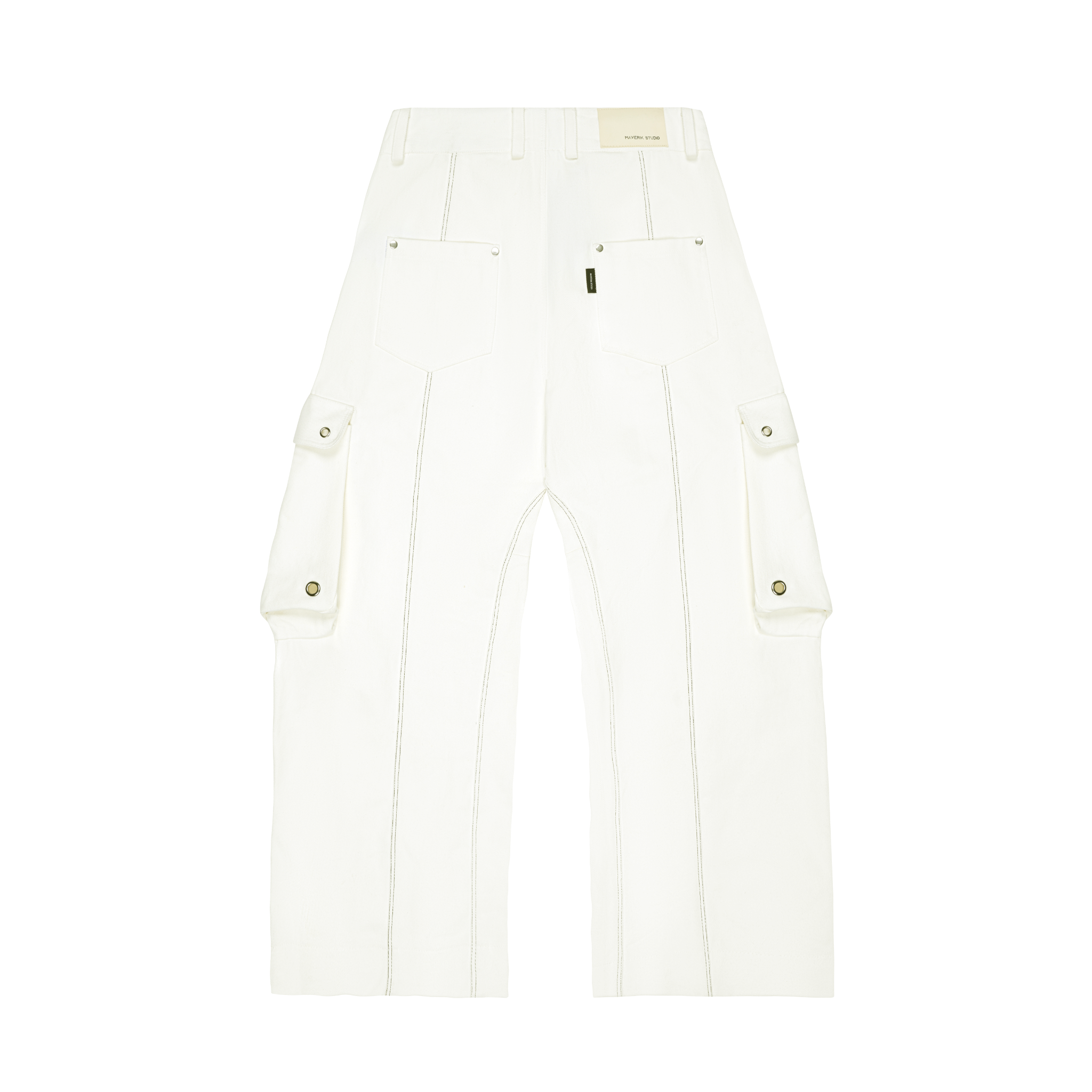 MAVERIK® BAGGY CARGO PANTS ( CREAM )