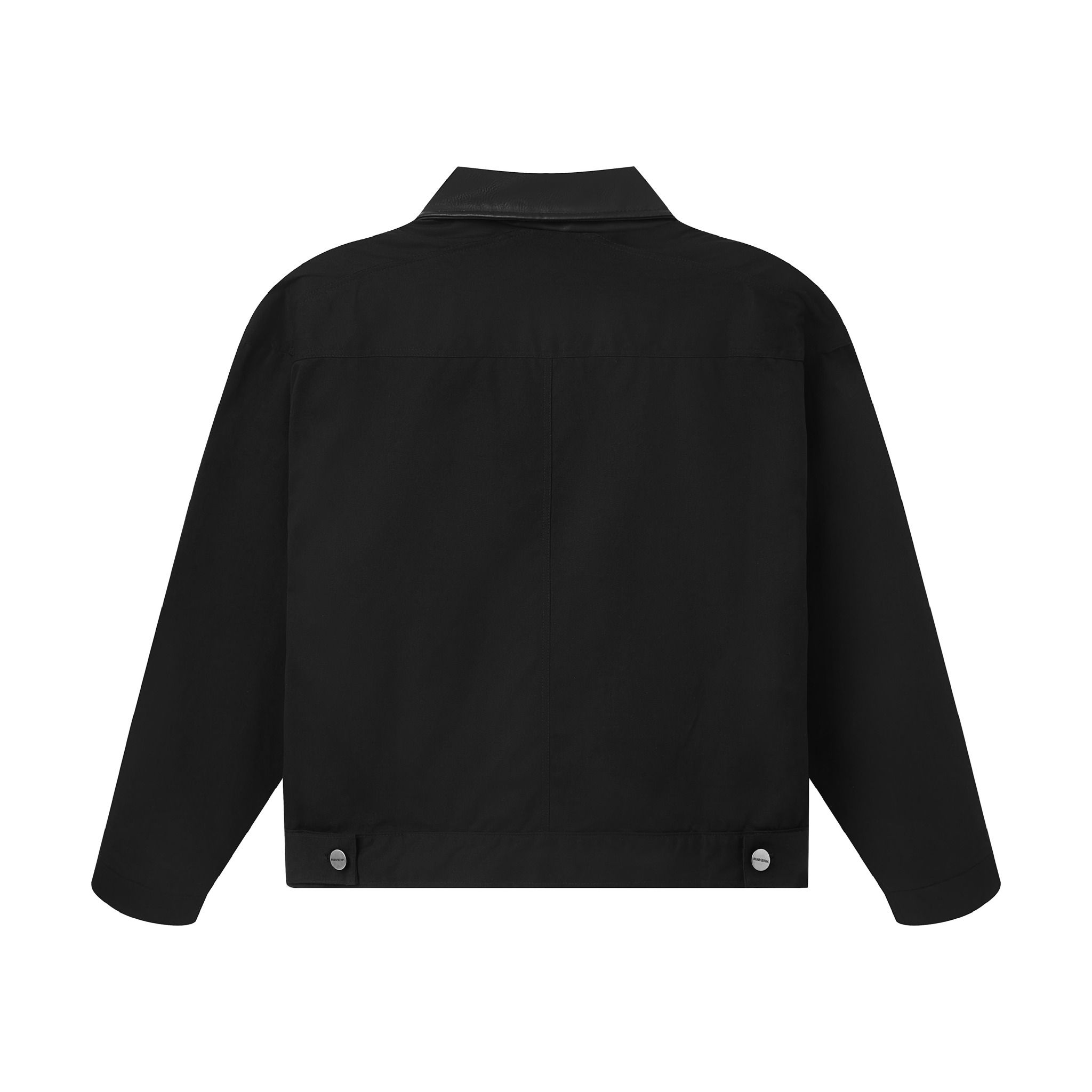 MAVERIK® MULTIES LEATHER POCKET WORK JACKET / BLACK