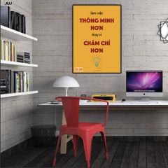 TRANH TREO PHÒNG LÀM VIỆC - TRANH SLOGAN ĐỘNG LỰC | MÃ DL38