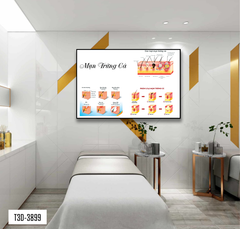 TRANH TREO TƯỜNG KHUNG HỢP KIM - TRANH SPA - MÃ T3D-3899