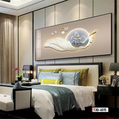 TRANH DECOR LÔNG VŨ - TRANH PHÒNG KHÁCH - PHÒNG ĂN - PHÒNG NGỦ | MÃ T3D-6015