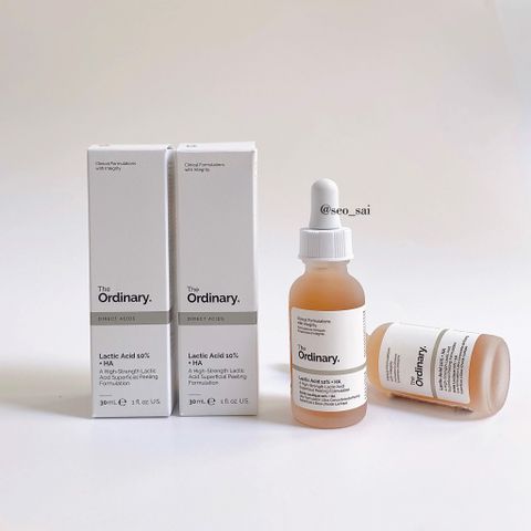 Serum The Ordinary Lactic Acid + Hyaluronic Acid