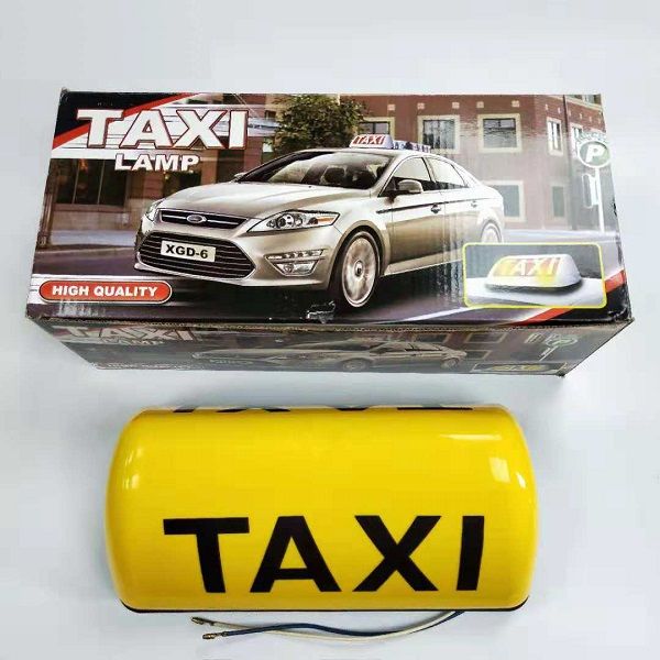 Mào TAXI Đế Hút Nam Châm, Có Đèn