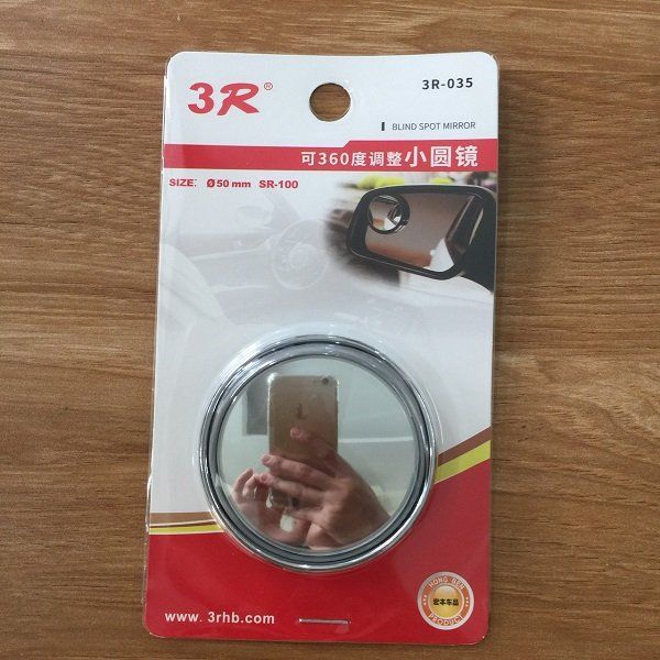 (Đủ Mẫu) Gương Cầu Lồi Gắn Kính Hậu Ô tô Xoay 360 Xóa Điểm Mù