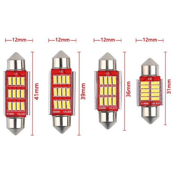 Đèn LED Trần Ô Tô, Xe Hơi Full Size Phù Hợp Với Mọi Loại Xe