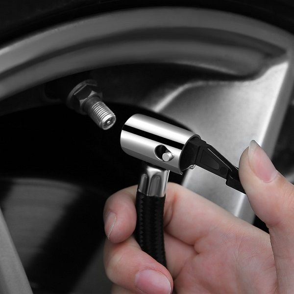 Máy Hút Bụi Kiêm Bơm Lốp Ô Tô DC12V 4 in 1 – Hút Bụi, Bơm Lốp Ô Tô, Đèn Chiếu Sáng, Đo Áp Suất Lốp; Bảo Hành 6 Tháng