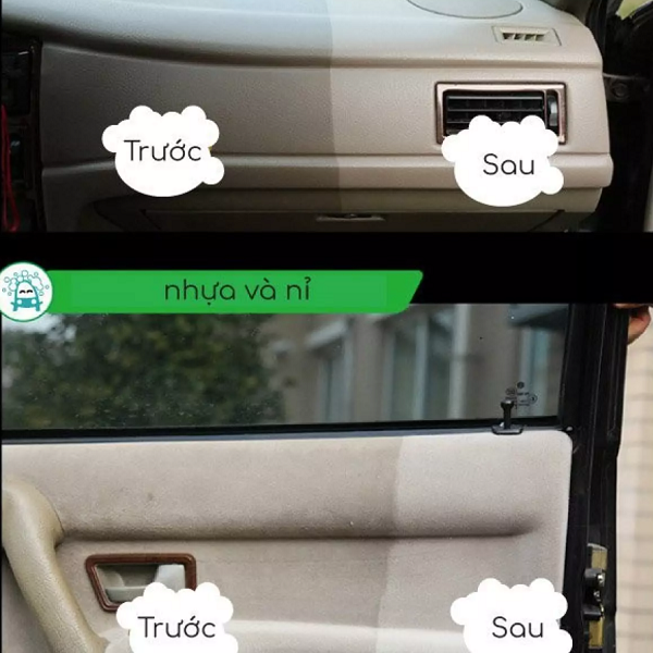 Xịt Dưỡng Bóng Da Và Đồ Nội Thất Oto FLAMINGO F096 - Hương Cà Phê