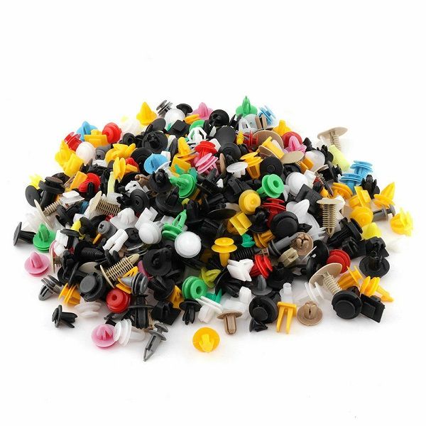 Bộ 400 Đinh Tán Chốt Vít Nở Nhựa Dùng Cho Xe Ô Tô, Xe Hơi