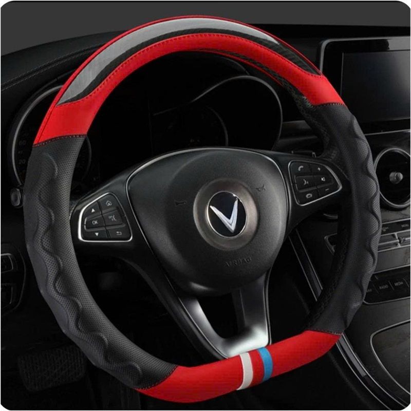 BỌC VÔ LĂNG CỜ PHÁP DCUT 3 SỌC DÁNG THỂ THAO CAO CẤP DÀNH CHO XE VINFAST