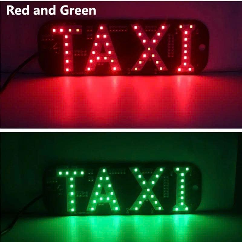 Đèn Led TAXI Gắn Kính Lái Ô Tô