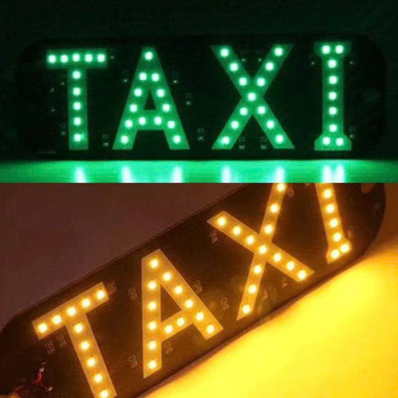 Đèn Led TAXI Gắn Kính Lái Ô Tô