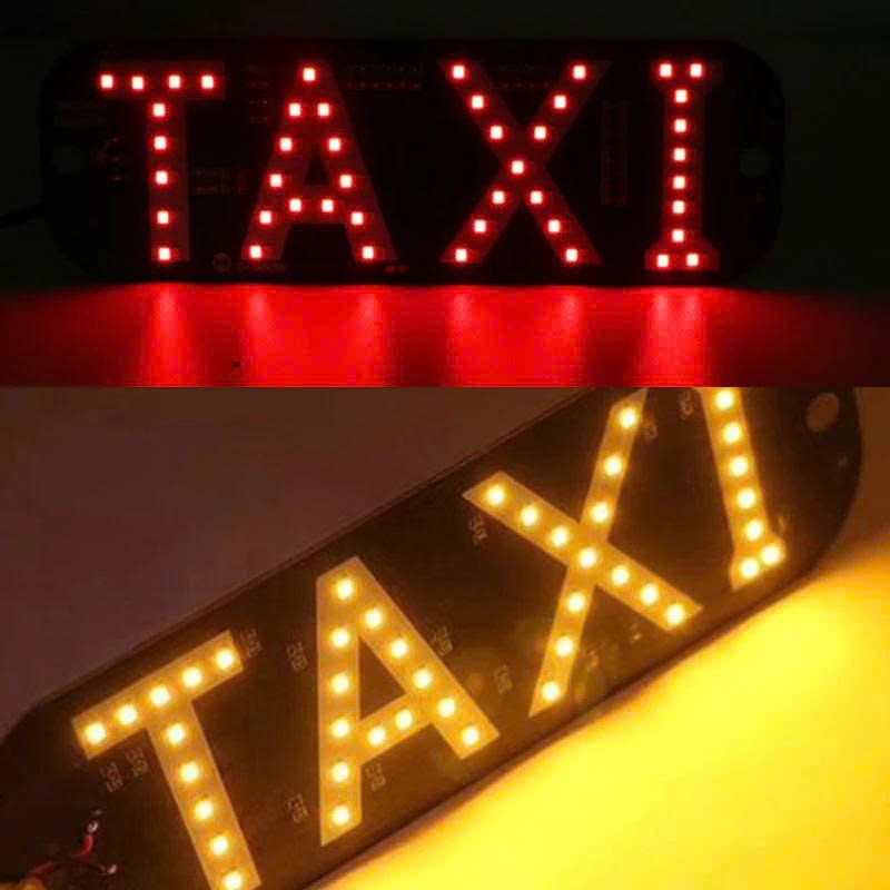 Đèn Led TAXI Gắn Kính Lái Ô Tô
