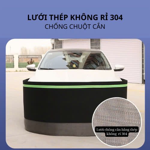 QUÂY CHỐNG CHUỘT Ô TÔ CAO CẤP – LƯỚI INOX 304