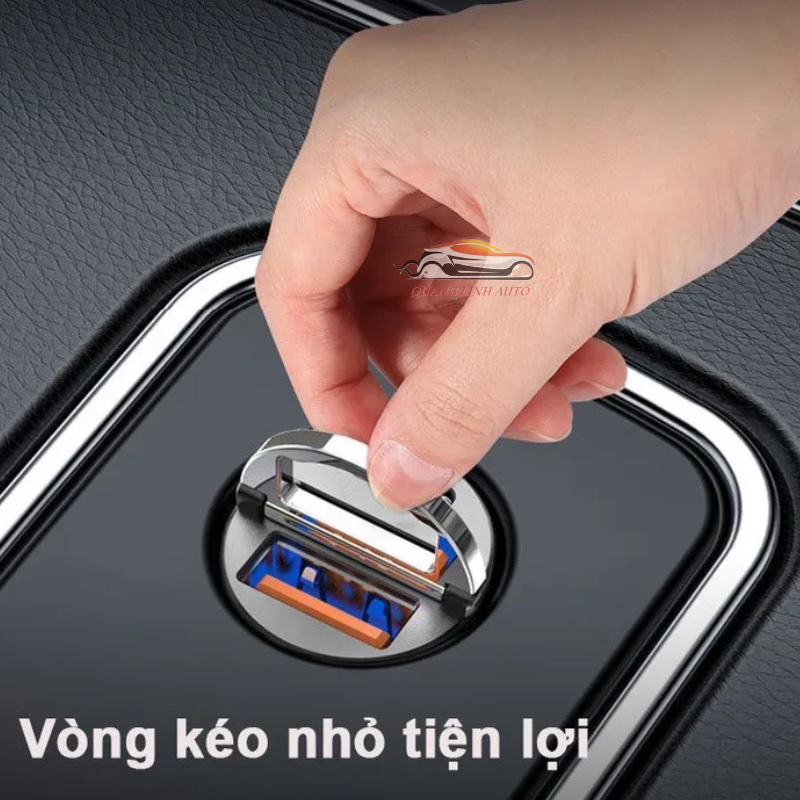 Tẩu Sạc Ô tô, Bộ Tẩu Sạc Xe Hơi PUGAN + Dây Sạc, Dùng Nguồn 12V-24V, Sạc Điện Thoại, Camera Hình Trình, Máy Hút Bụi,...