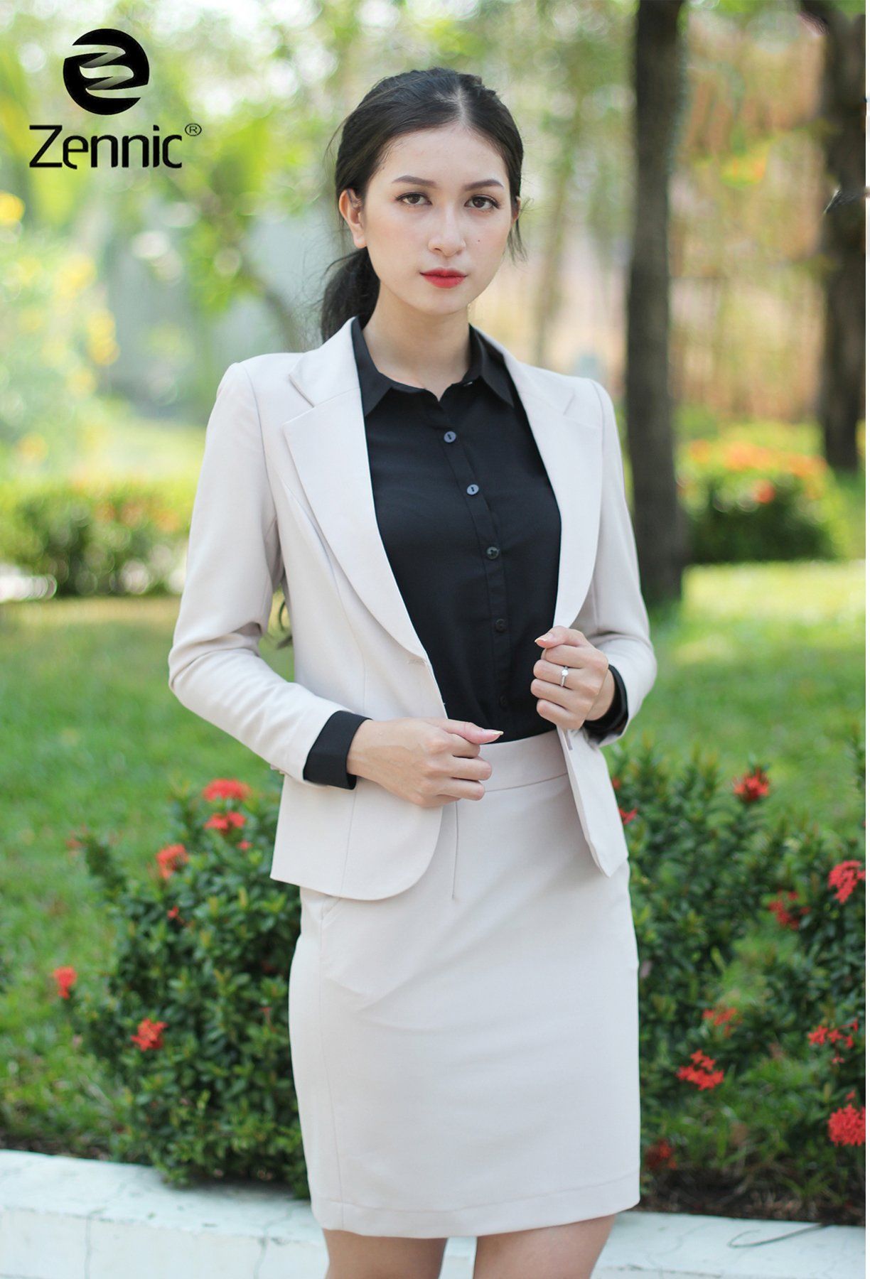 Vest Body Cao Cấp Kem