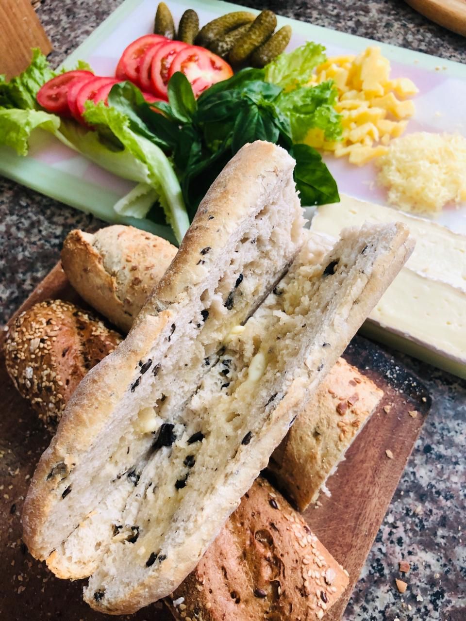 Half Size - Chicken Sandwich - Sandwich gà nữa ổ