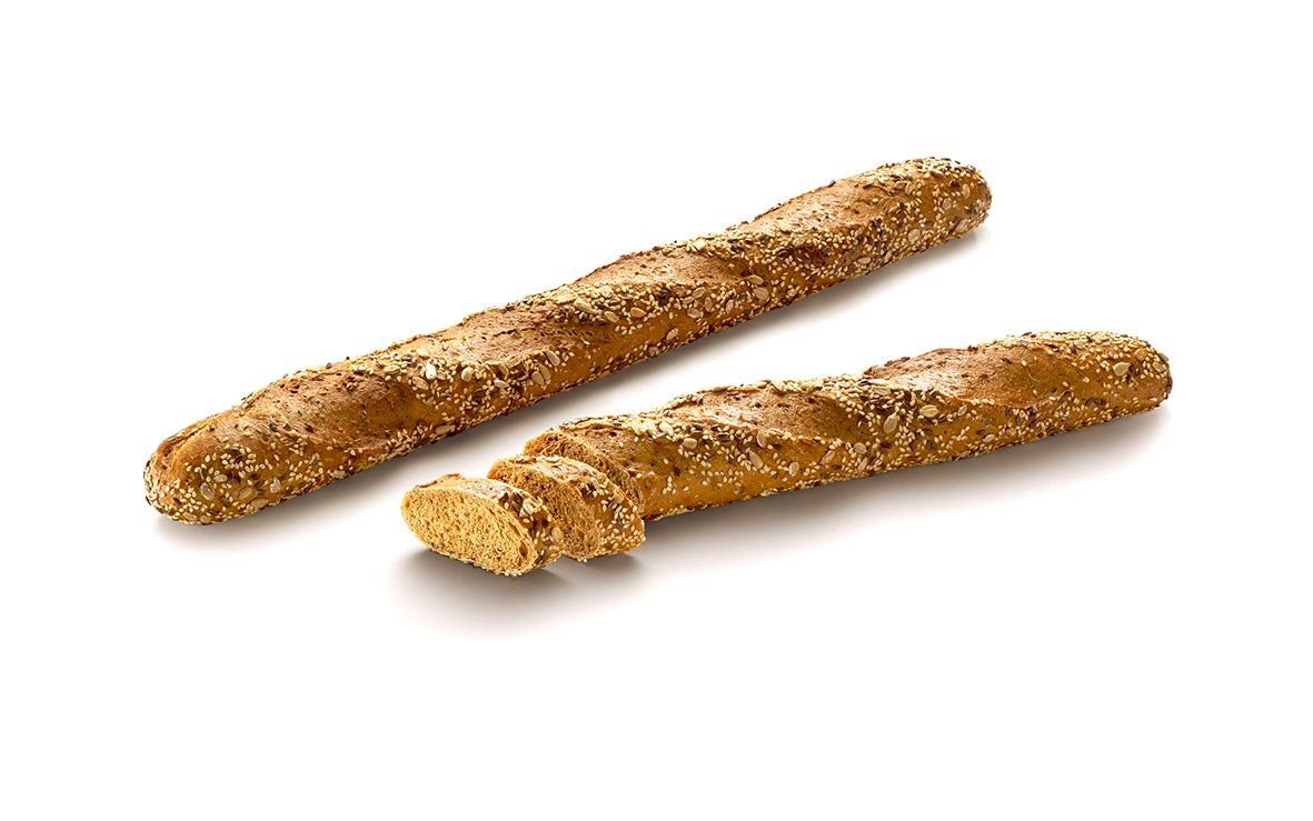 Organic Multigrain Baguette - Bánh mì que nhiều loại hạt hữu cơ