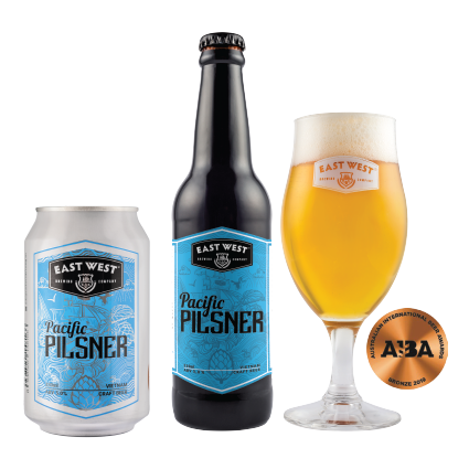Pacific Pilsner 330ml - East West Brewing