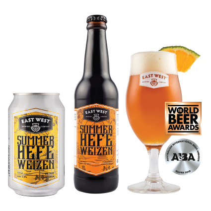 Summer Hefe Weizen 330ml - East West Brewing