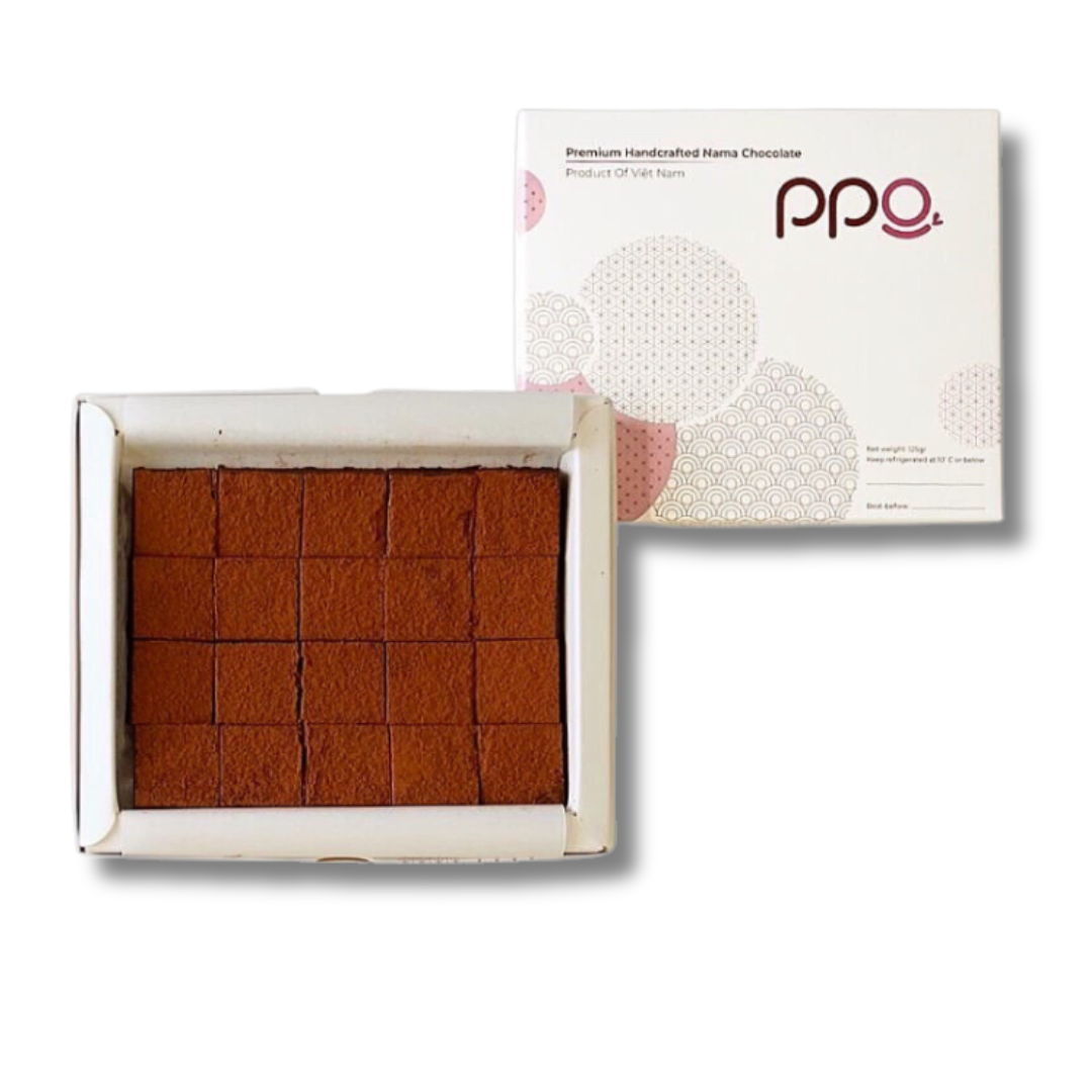 Dark Heaven Nama Chocolate - Socola tươi đen nguyên chất 70% by PPG Chocolate