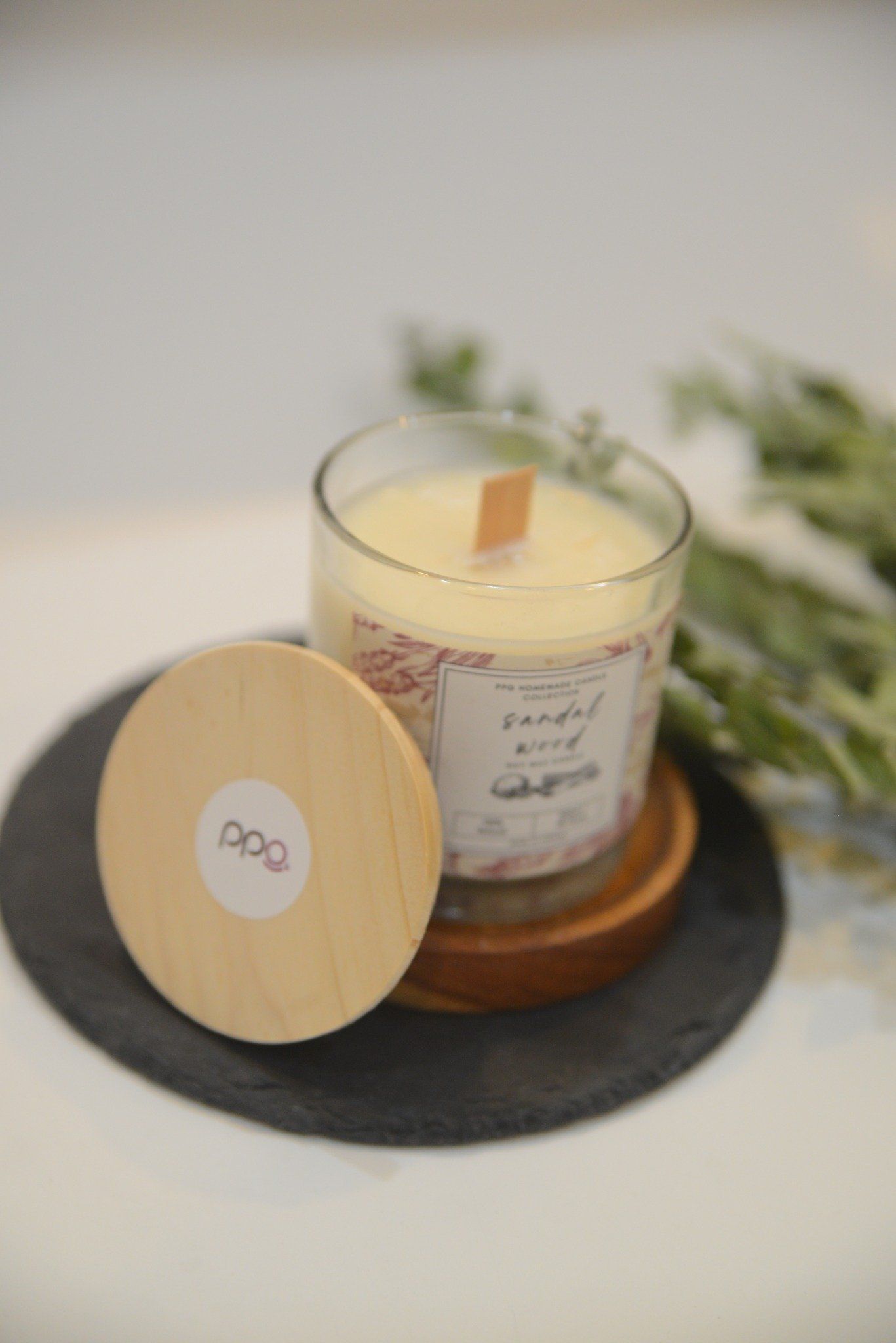 NẾN - SANDAL WOOD- SOY WAX CANDALE by PPG HOMEMADE