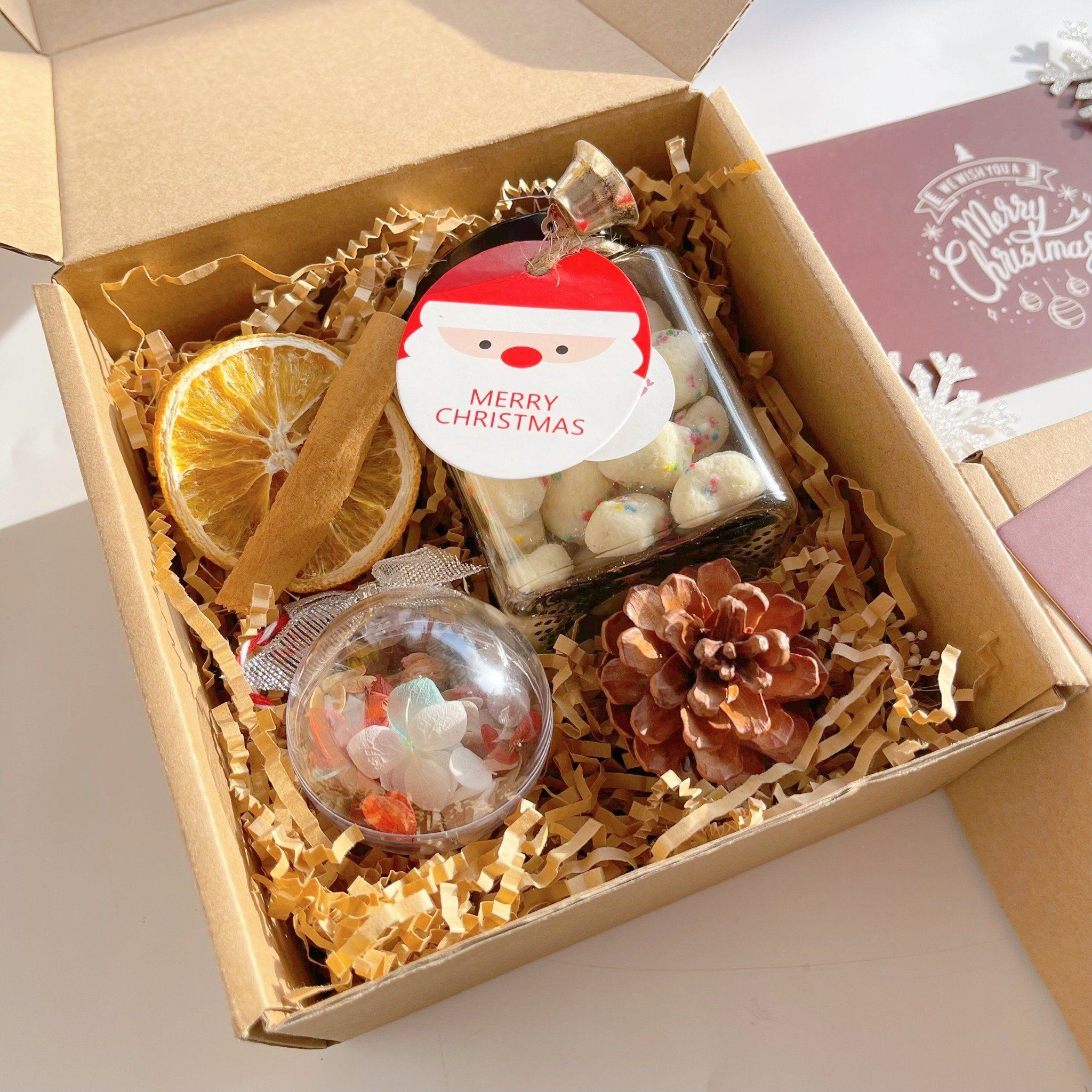Santa Cookies Box - Set Quà Tặng Giáng Sinh Vị Quế by PPG CHOCOLATE
