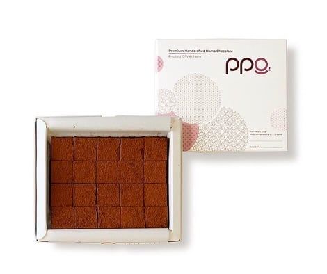  Perfect Dark Nama Chocolate - Socola Tươi Đen Nguyên Chất 80% by PPG Chocolate 