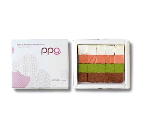 The Muse Nama Chocolate - Socola Tươi 2 Lớp 4 vị by PPG Chocolate