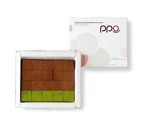 Mix 4 vị Nama Chocolate - Socola tươi 4 Vị by PPG Chocolate