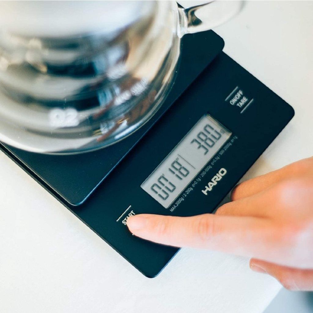 Cân Điện Tử Hario - DIGITAL TIMER DRIP SCALE