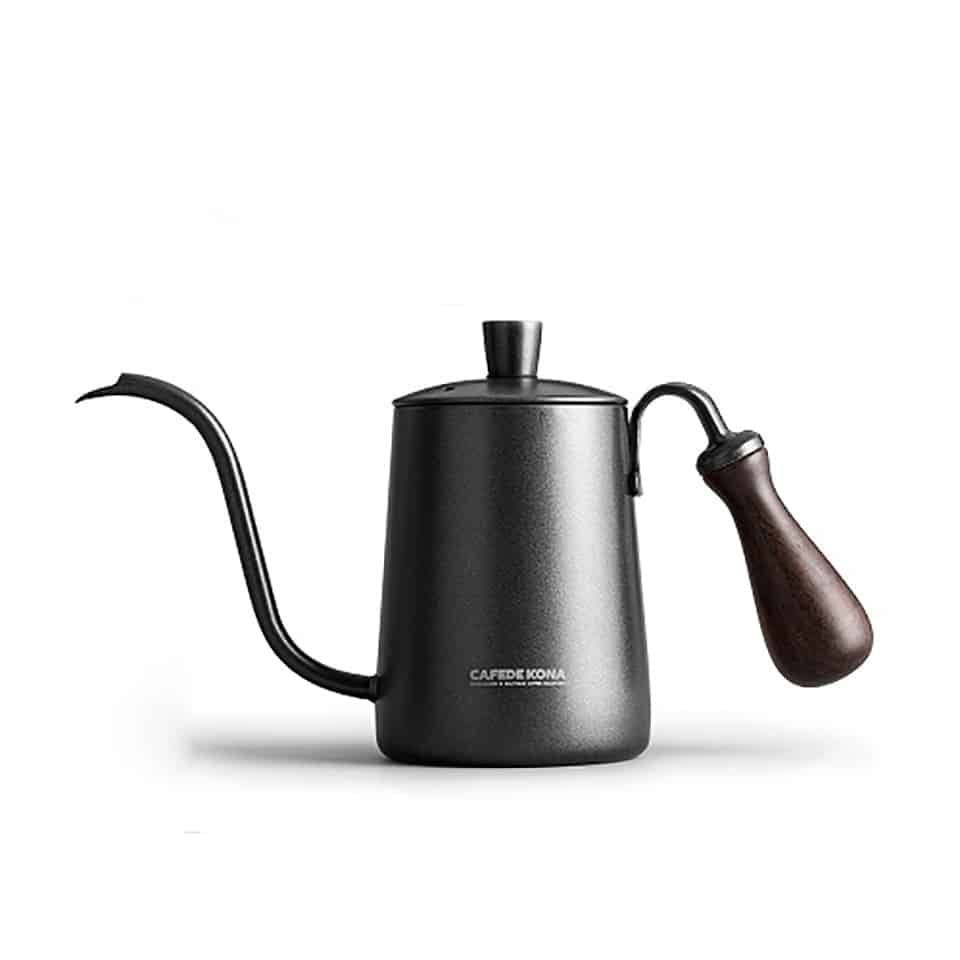 Ấm rót cà phê DRIP cổ ngỗng Cafede Kona 600ml