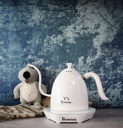 Ấm đun cảm ứng chuyên dụng rót cà phê Brewista Kettle 600ml - Trắng tuyết
