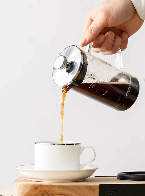 Bình French Press pha cà phê thủy tinh Cafede Kona 350ml