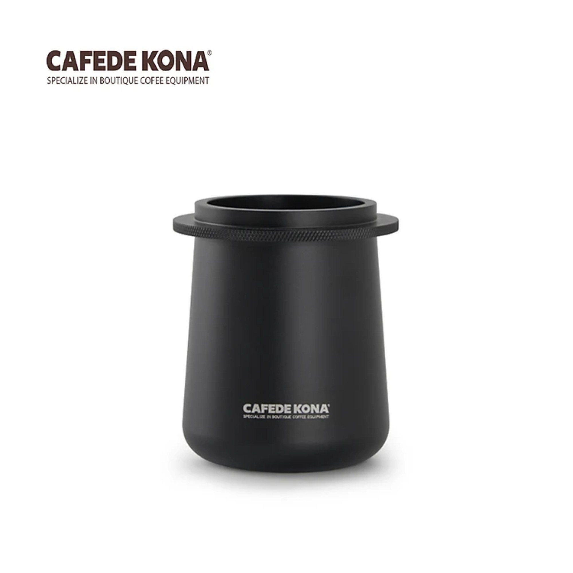 Ly Dosing Đong Hứng Đựng bột Cà Phê Sau Khi Xay tay cầm 58mm Cafede Kona - Đen