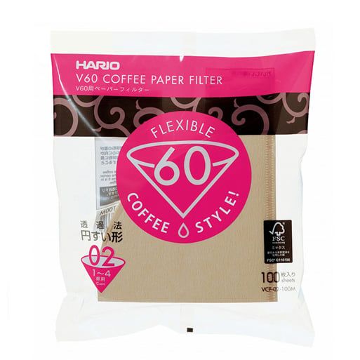 Giấy lọc cà phê phễu V60 HARIO
