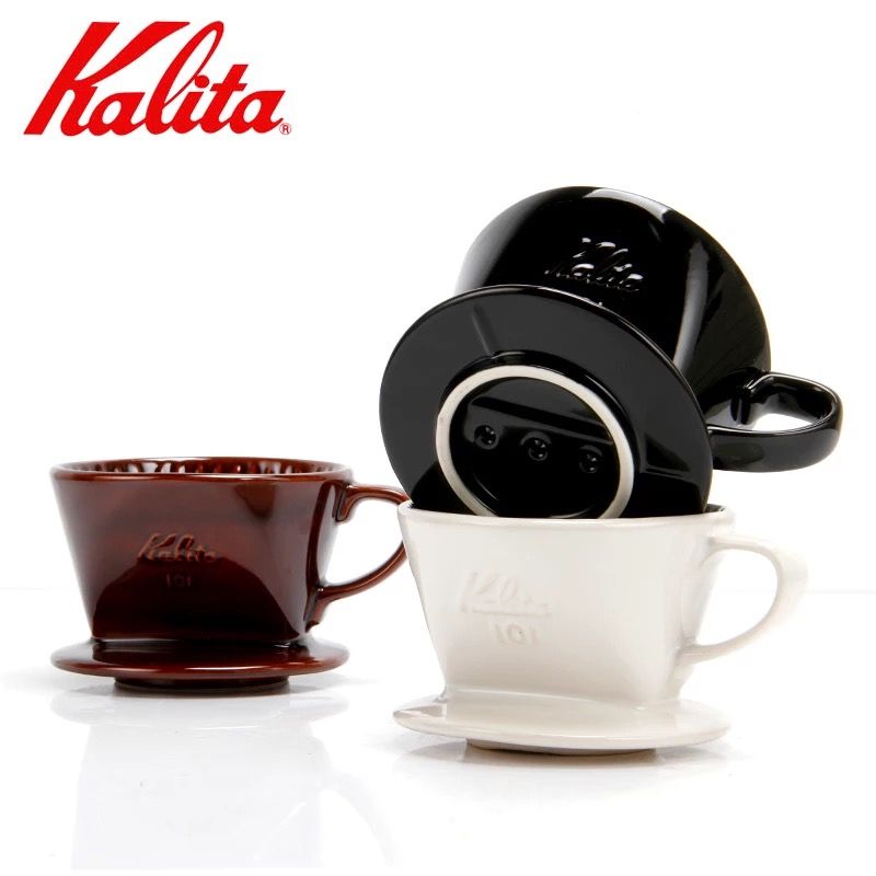 Phễu lọc cà phê bằng sứ Kalita 102 1-2 cups