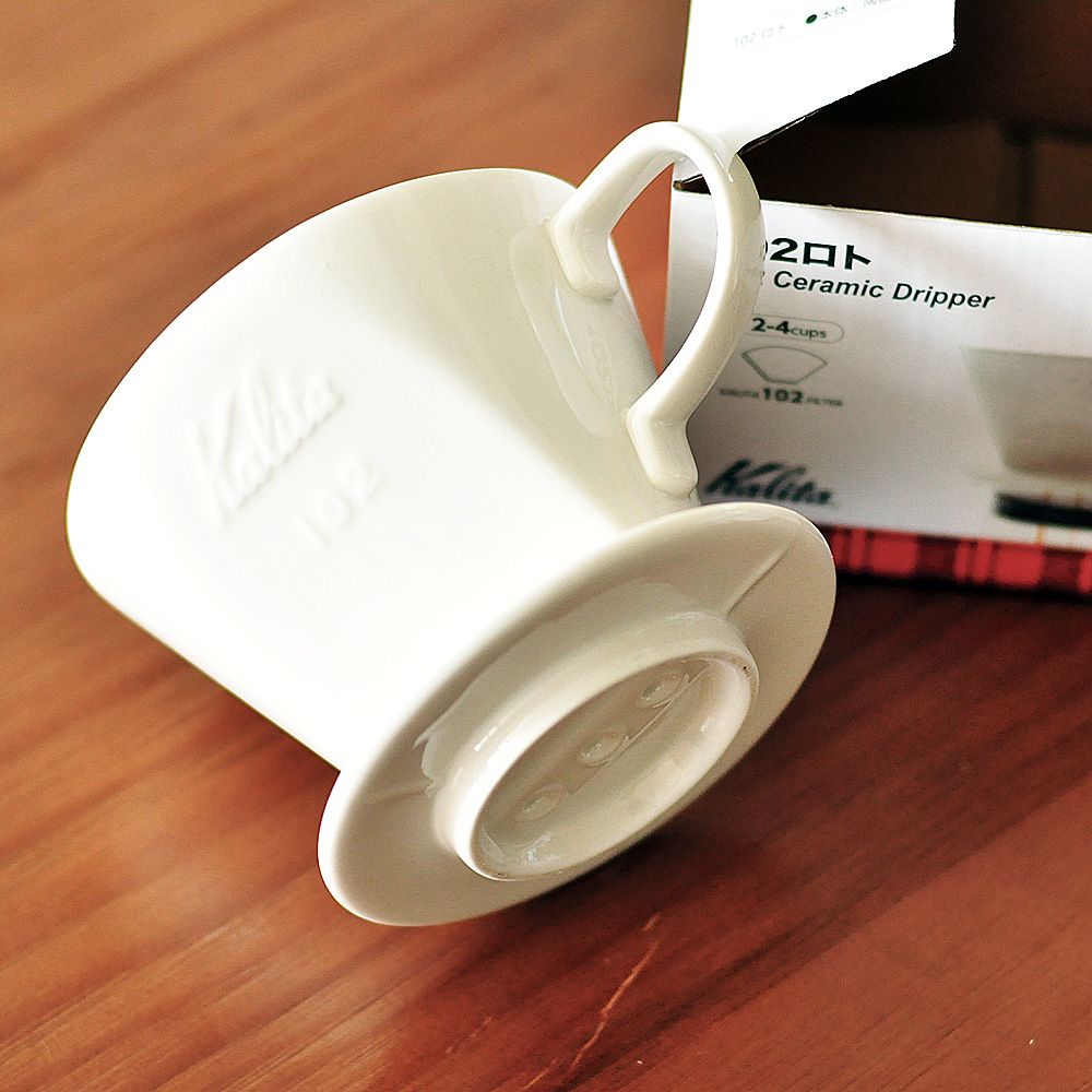 Phễu lọc cà phê bằng sứ Kalita 102 1-2 cups