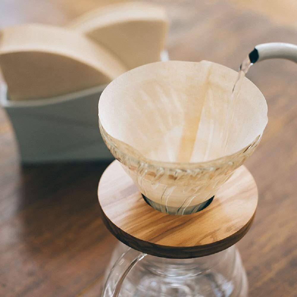 Giấy lọc cà phê phễu V60 HARIO màu Nâu - Mountain Pearl Roastery