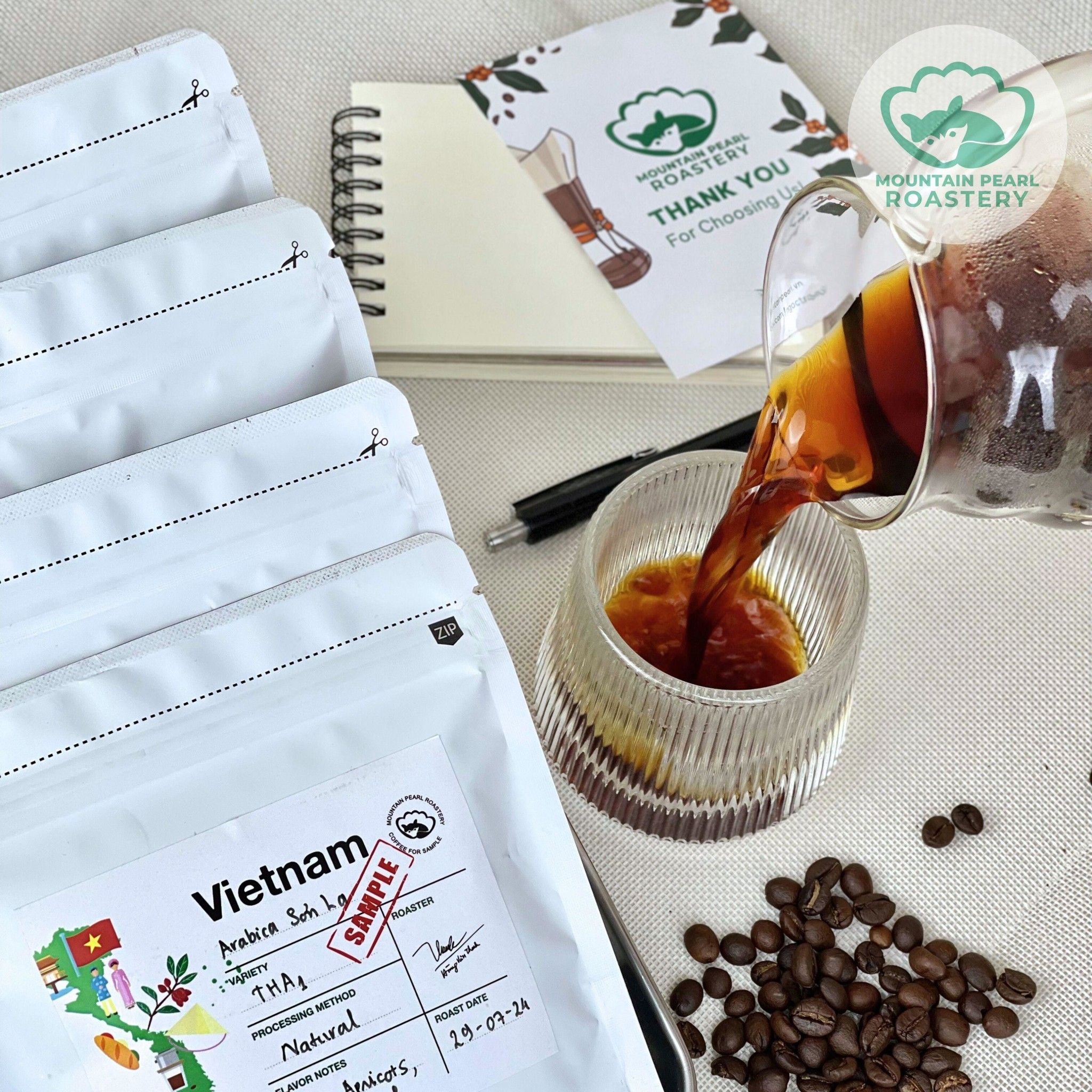 Cafe đặc sản Specialty (75gr dùng thử) - Cafe pha phin, pha máy từ Mountain Pearl Roastery Coffee