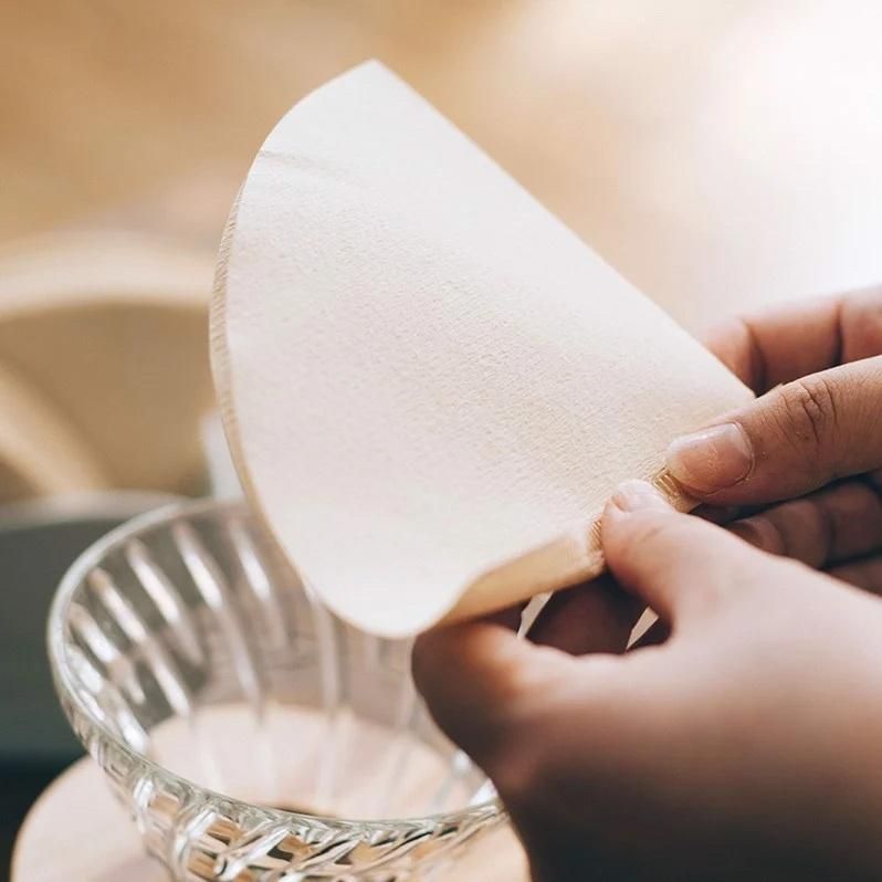 Giấy lọc cà phê phễu V60 HARIO màu Nâu - Mountain Pearl Roastery