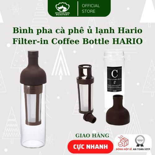 Bình pha cà phê ủ lạnh Hario Filter-in Coffee Bottle HARIO - Mountain Pearl Roastery